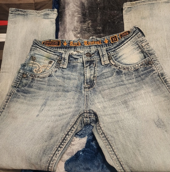 Mens, Rock Revival Jeans - Picture 2 of 5